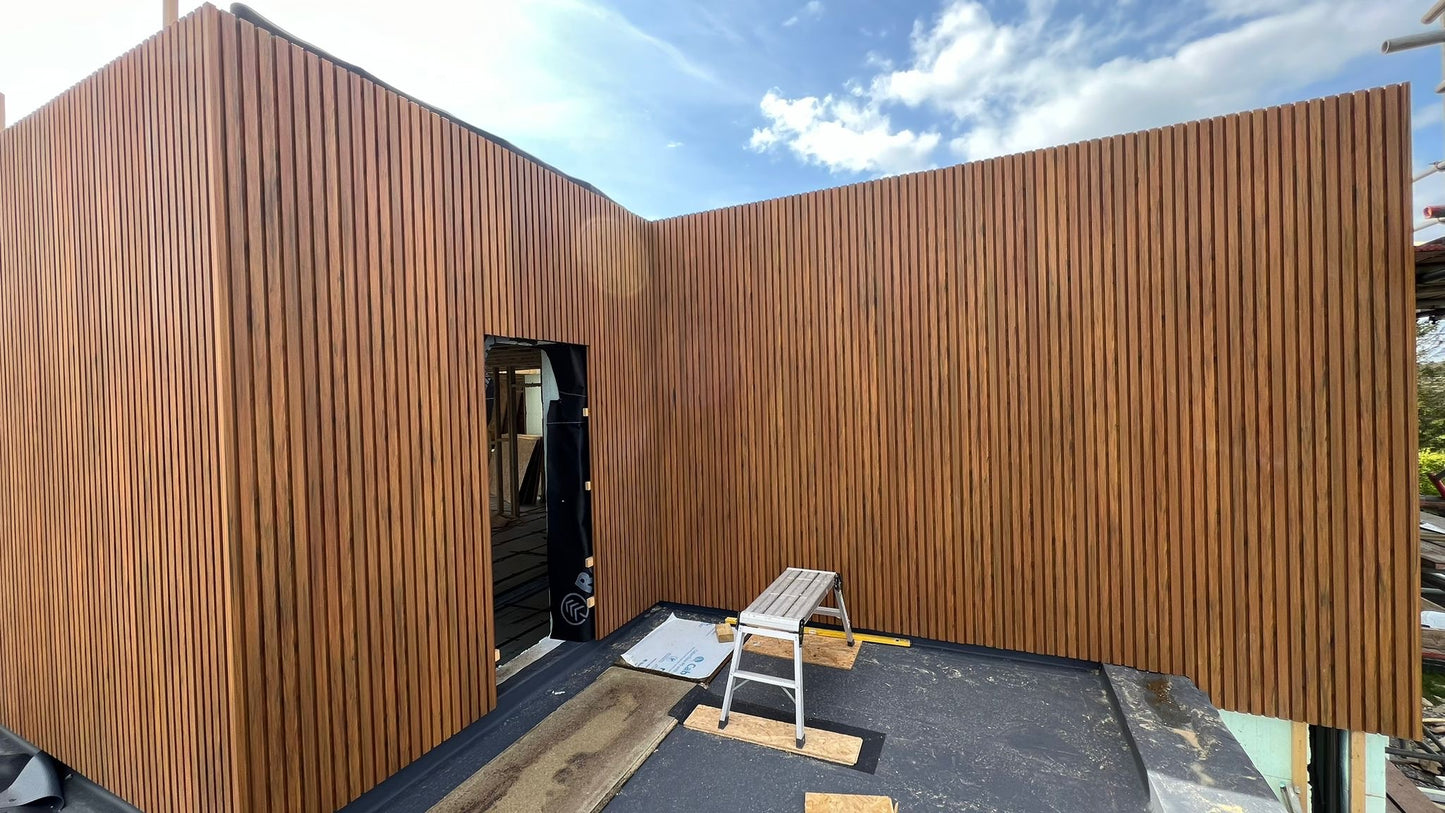 Slatted Composite Cladding